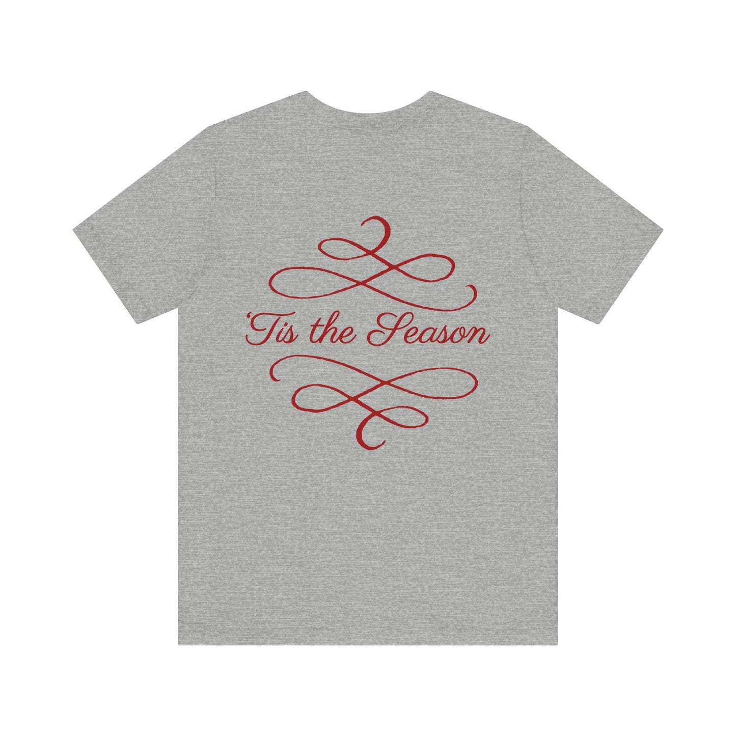 Merry Christmas Unisex Tee, Holiday T-Shirt, Festive Short Sleeve Shirt, Christmas Gift, Seasonal Apparel