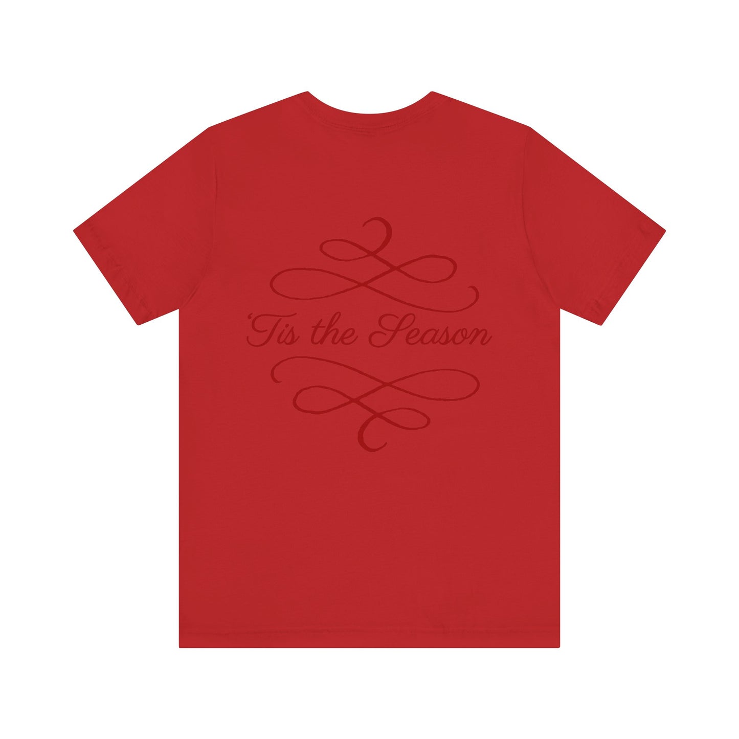Merry Christmas Unisex Tee, Holiday T-Shirt, Festive Short Sleeve Shirt, Christmas Gift, Seasonal Apparel