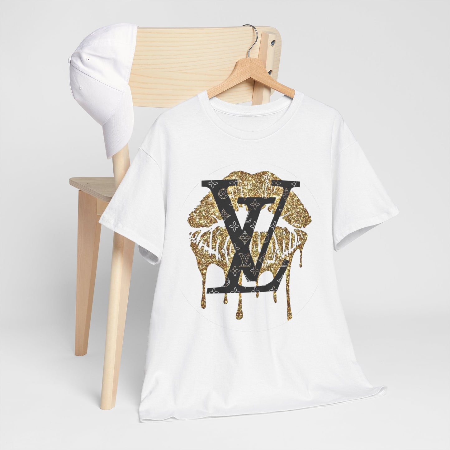 Stylish Statement Tee, Unisex Heavy Cotton T-Shirt, Casual Wear, Fashion Gift, Streetwear Essential, Trendy Graphic Shirt