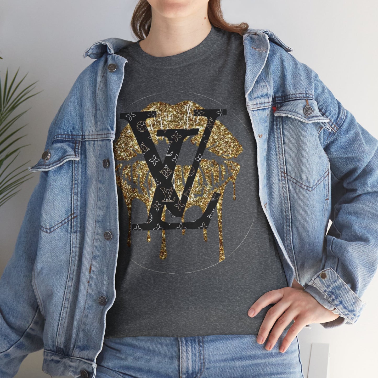 Stylish Statement Tee, Unisex Heavy Cotton T-Shirt, Casual Wear, Fashion Gift, Streetwear Essential, Trendy Graphic Shirt