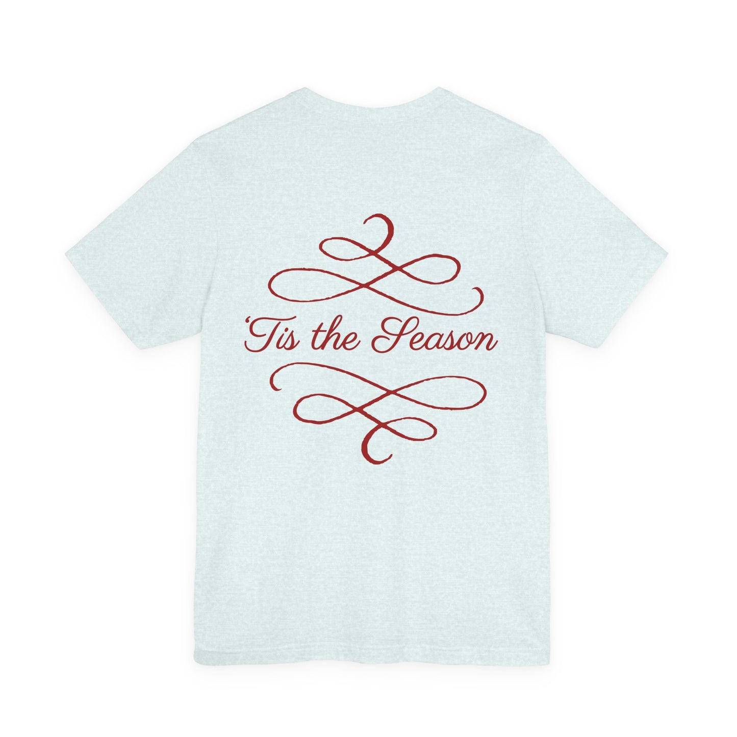 Merry Christmas Unisex Tee, Holiday T-Shirt, Festive Short Sleeve Shirt, Christmas Gift, Seasonal Apparel