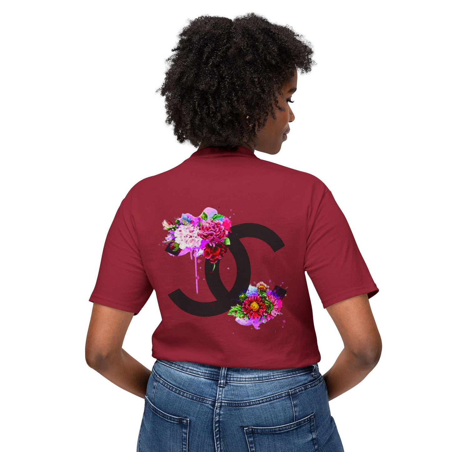Chic Floral Graphic Tee, Trendy Fashion Top, Gift for Fashion Lovers, Stylish Unisex Cotton T-shirt, Unique Art Apparel, Everyday [...]