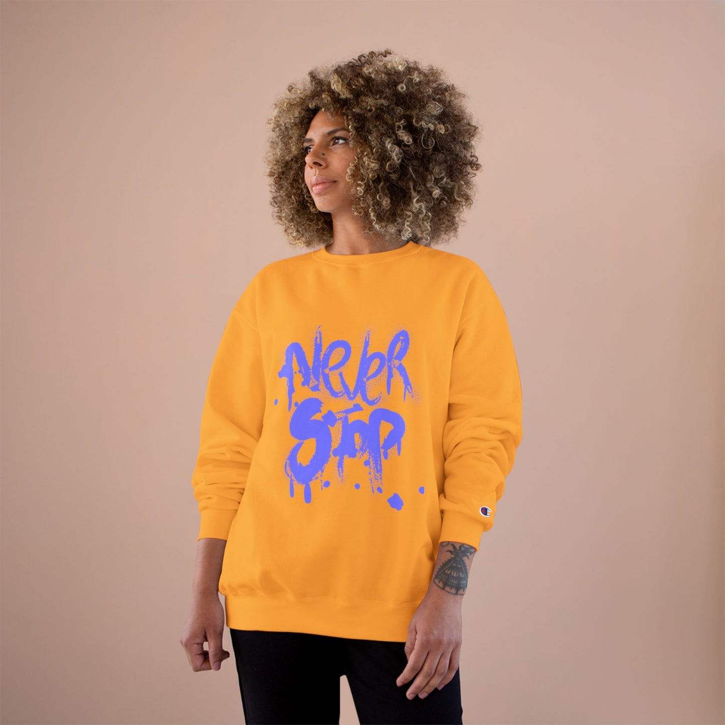 Champion Sweatshirt - Urban Streetwear, Stylish Casual Wear, Gift for Teens, Cool Graphic Top