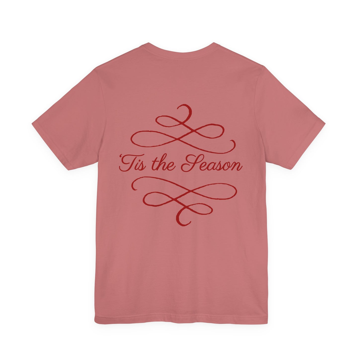 Merry Christmas Unisex Tee, Holiday T-Shirt, Festive Short Sleeve Shirt, Christmas Gift, Seasonal Apparel
