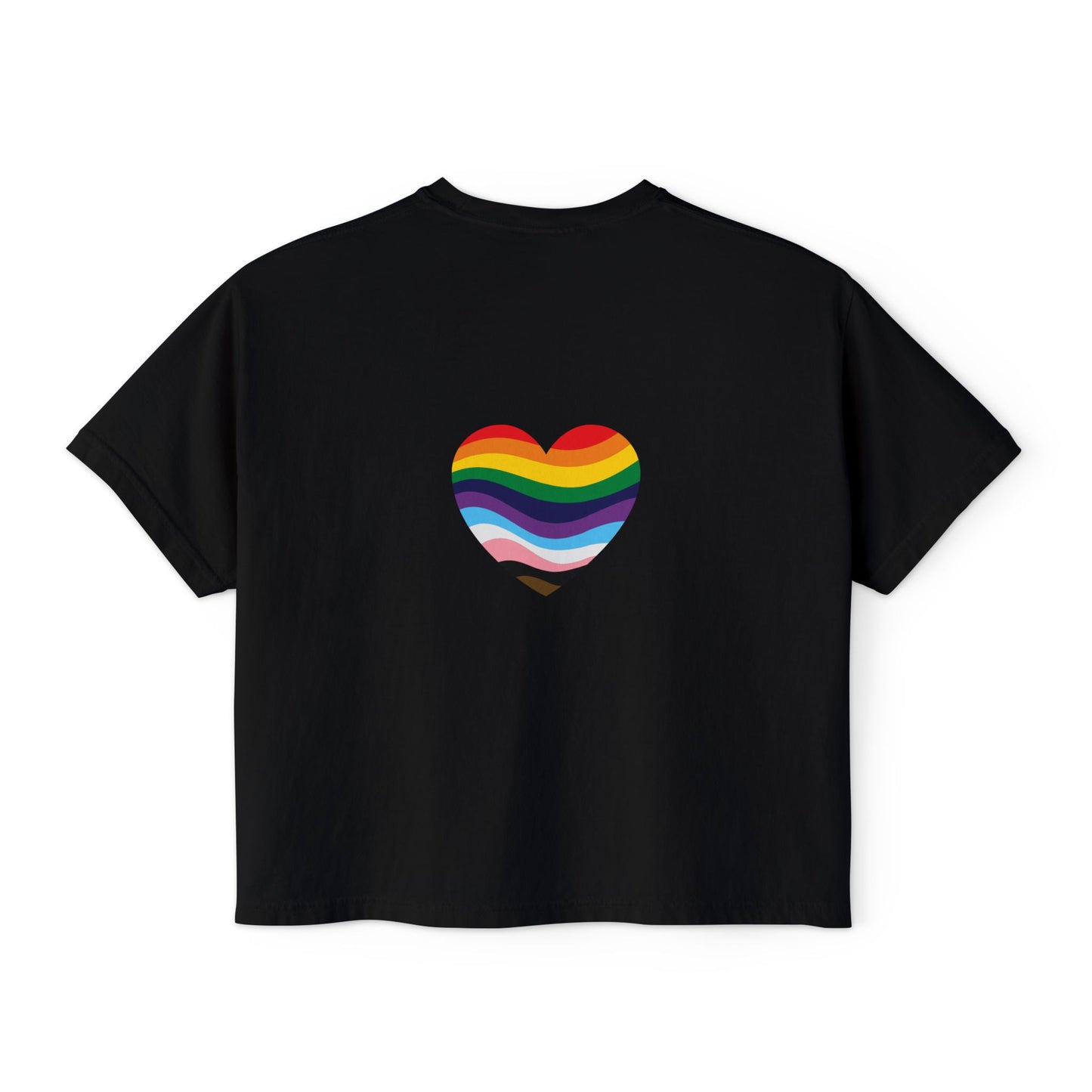 Juneteenth Boxy Tee, Women's Equality T-Shirt, LGBTQ Pride Top, Black History Month Shirt, Freedom and Unity Apparel, Celebratory [...]