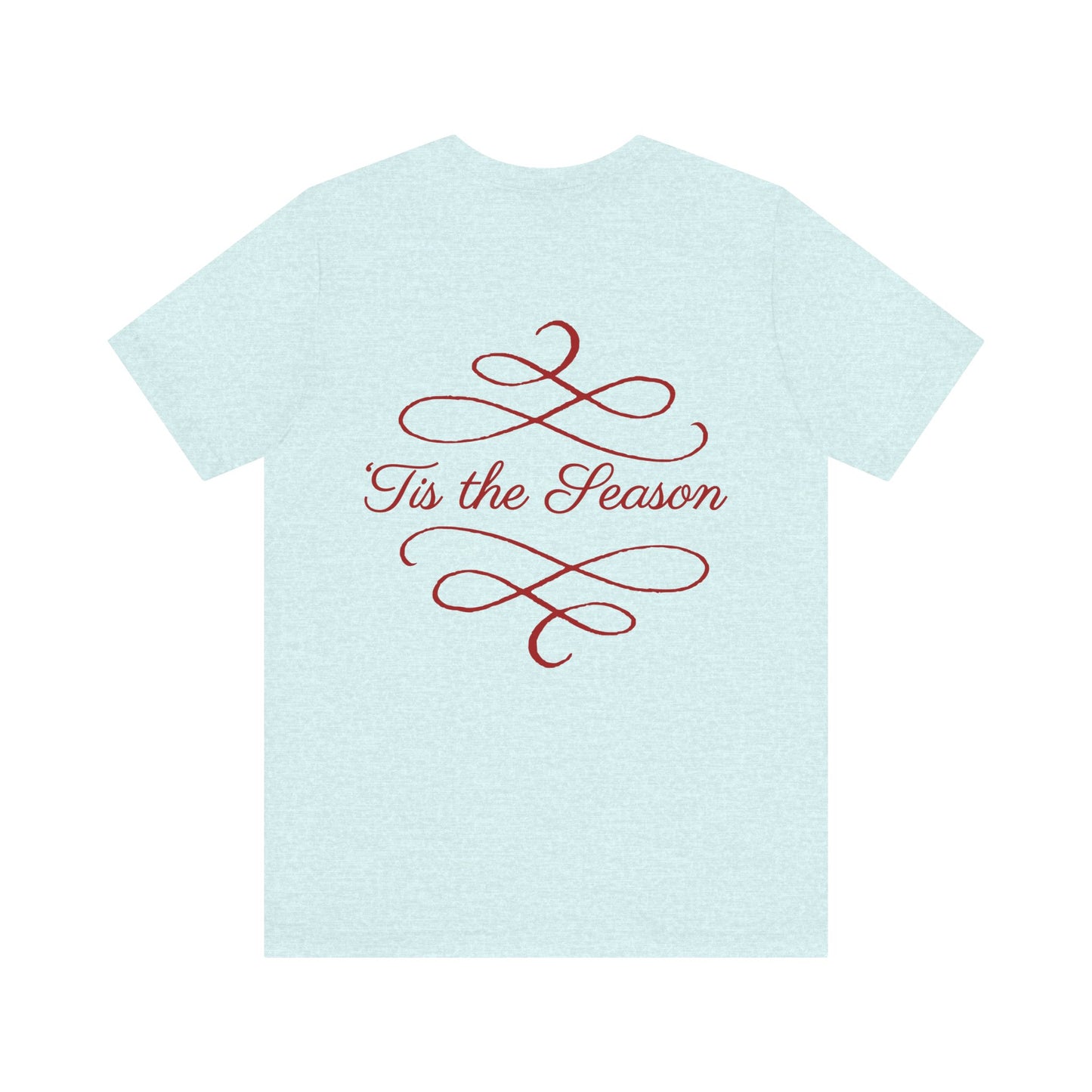 Merry Christmas Unisex Tee, Holiday T-Shirt, Festive Short Sleeve Shirt, Christmas Gift, Seasonal Apparel