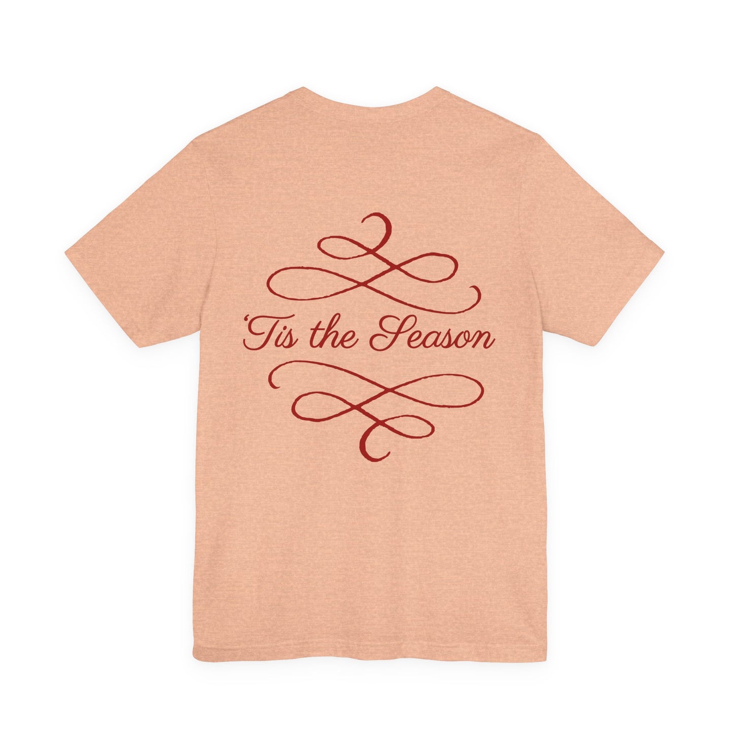 Merry Christmas Unisex Tee, Holiday T-Shirt, Festive Short Sleeve Shirt, Christmas Gift, Seasonal Apparel