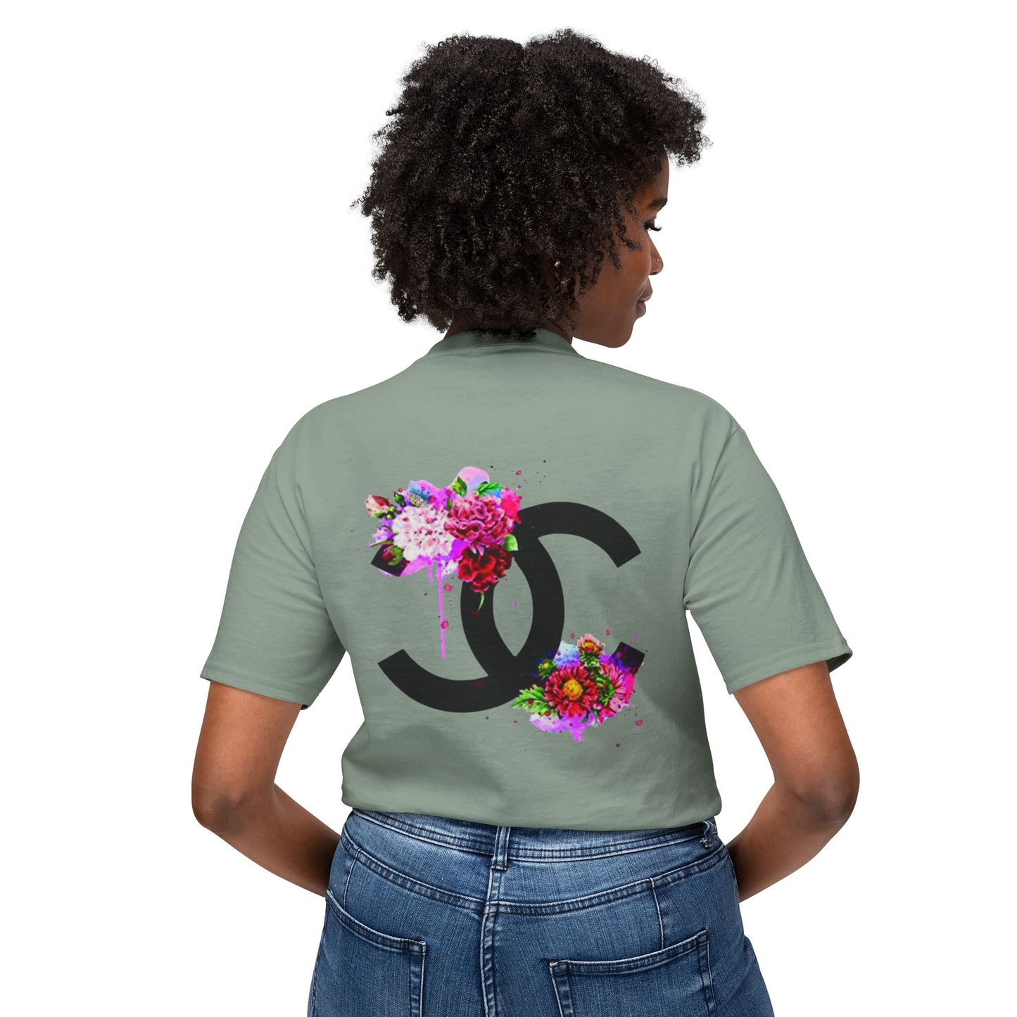 Chic Floral Graphic Tee, Trendy Fashion Top, Gift for Fashion Lovers, Stylish Unisex Cotton T-shirt, Unique Art Apparel, Everyday [...]