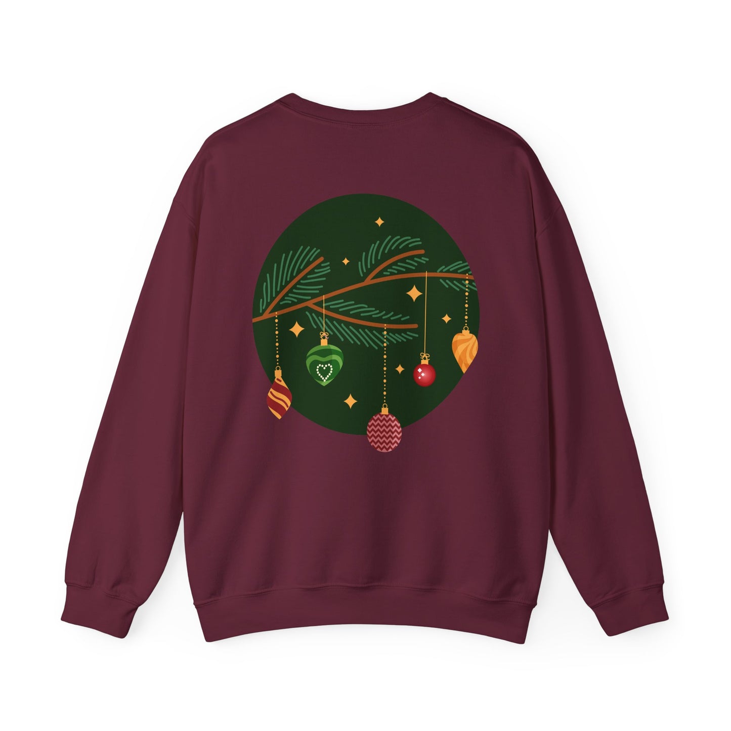 Merry Christmas Unisex Crewneck Sweatshirt, Holiday Sweater, Christmas Gift, Cozy Crewneck, Winter Fashion