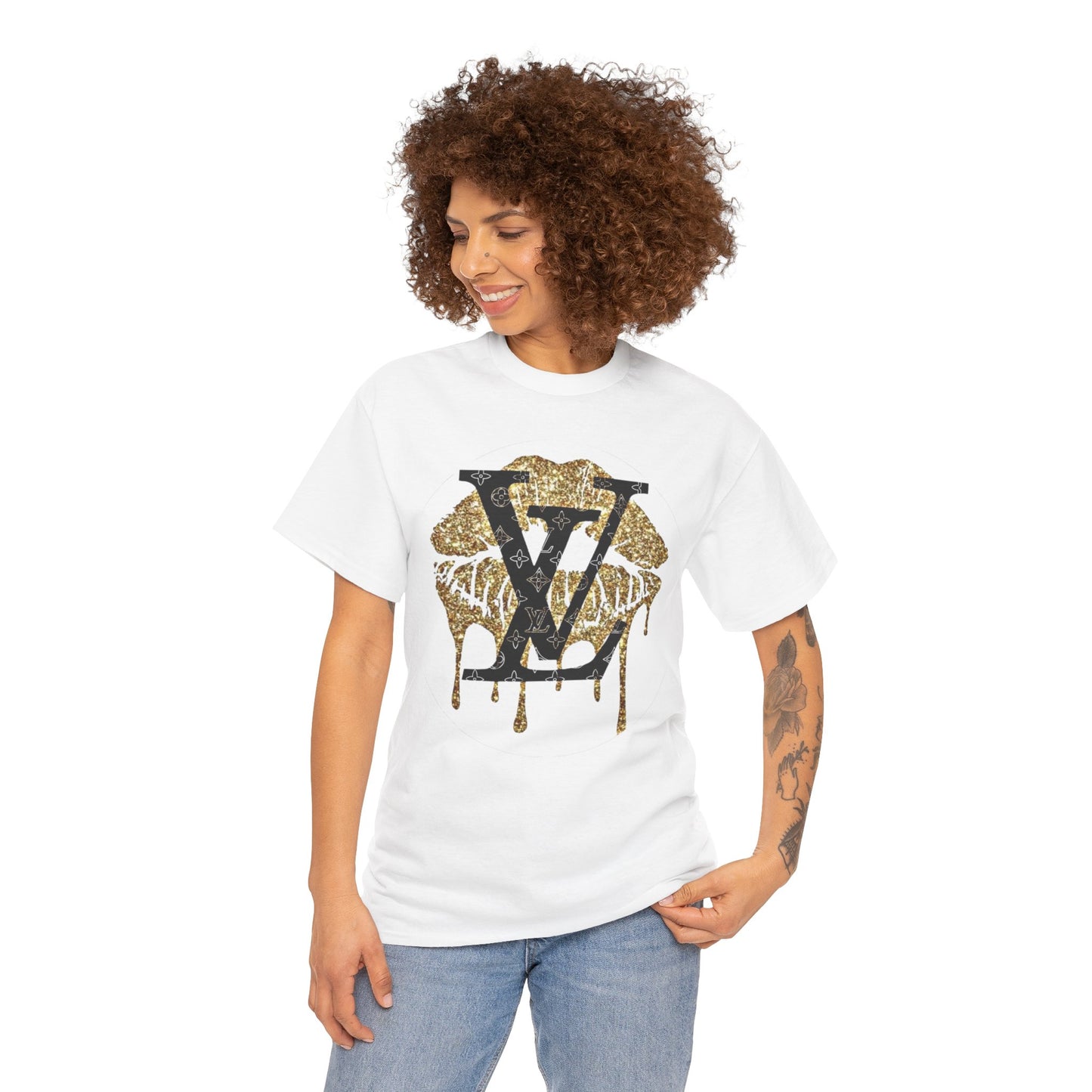 Stylish Statement Tee, Unisex Heavy Cotton T-Shirt, Casual Wear, Fashion Gift, Streetwear Essential, Trendy Graphic Shirt