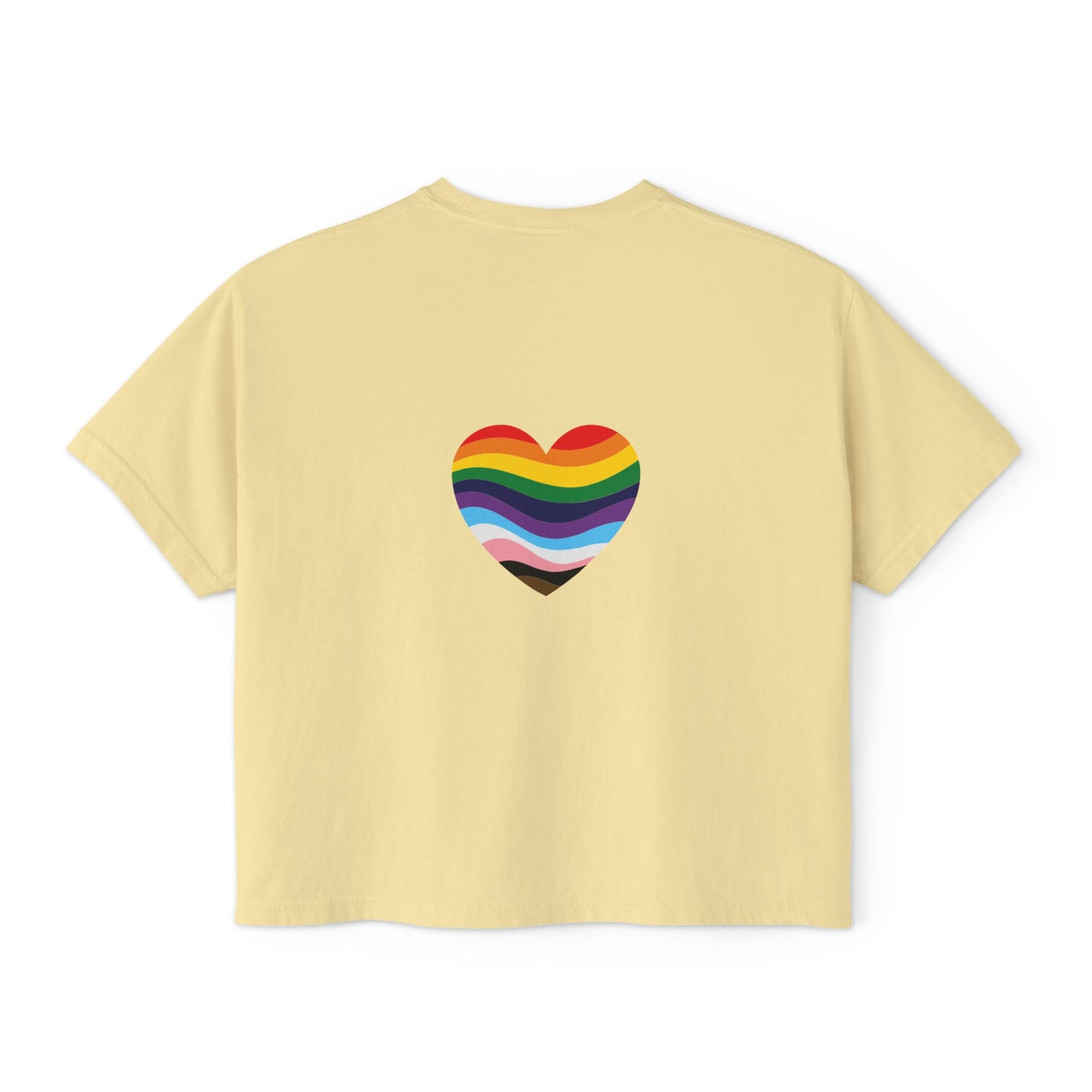 Juneteenth Boxy Tee, Women's Equality T-Shirt, LGBTQ Pride Top, Black History Month Shirt, Freedom and Unity Apparel, Celebratory [...]