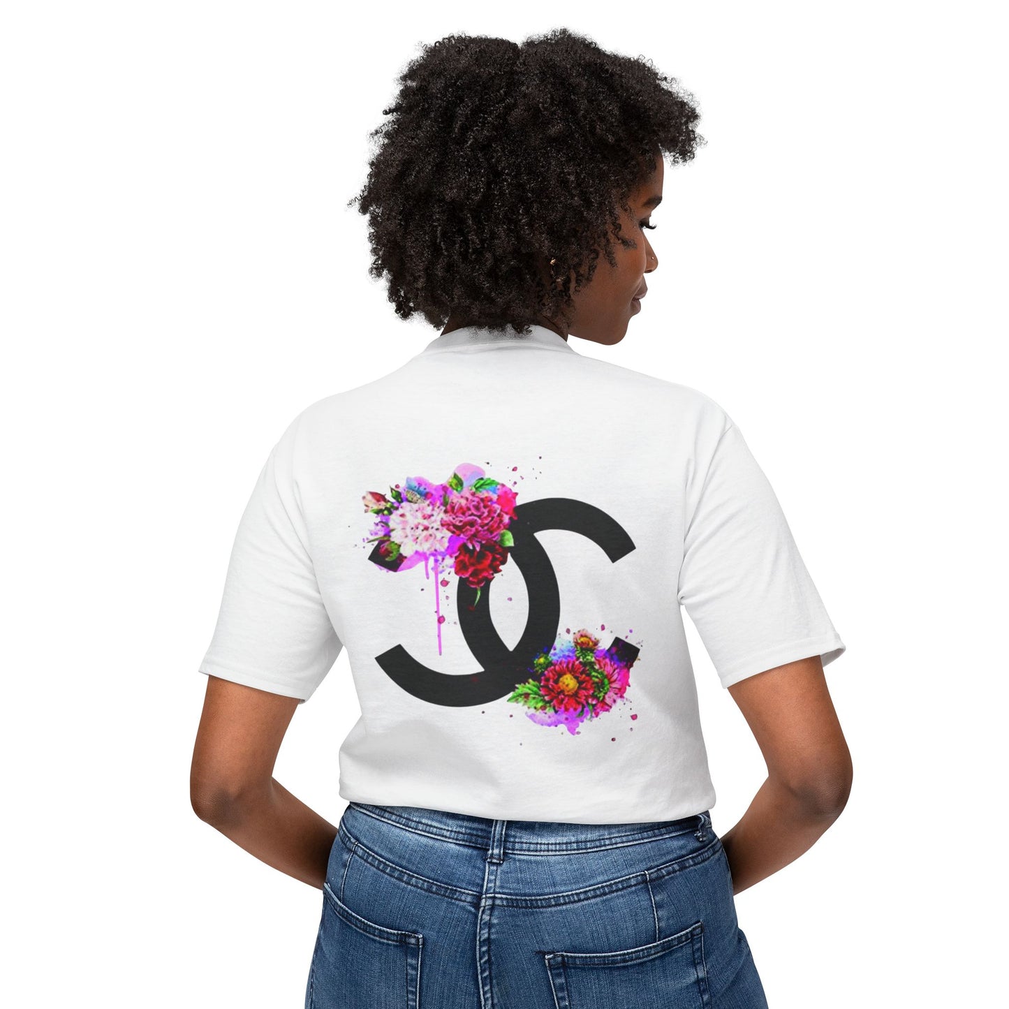 Chic Floral Graphic Tee, Trendy Fashion Top, Gift for Fashion Lovers, Stylish Unisex Cotton T-shirt, Unique Art Apparel, Everyday [...]