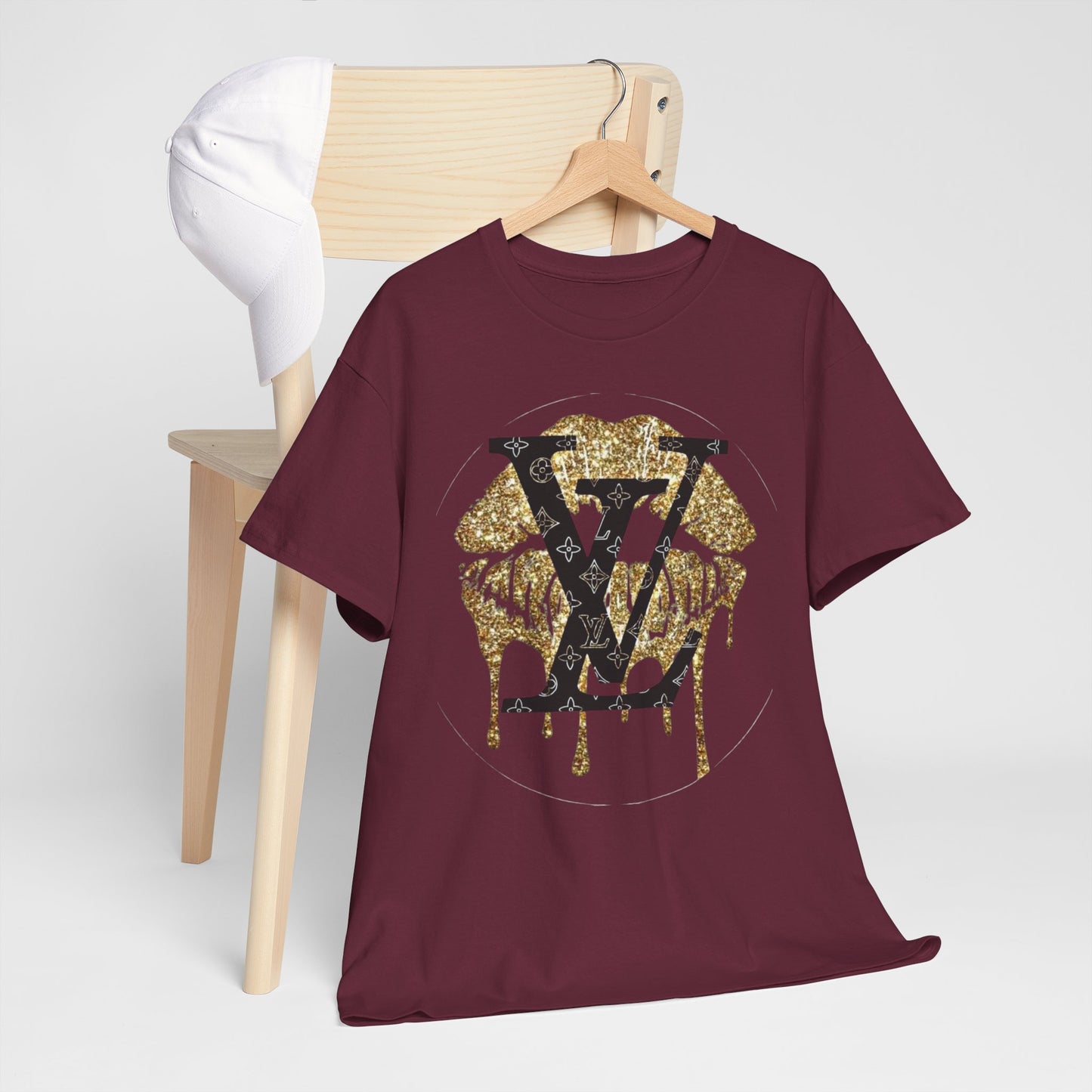 Stylish Statement Tee, Unisex Heavy Cotton T-Shirt, Casual Wear, Fashion Gift, Streetwear Essential, Trendy Graphic Shirt