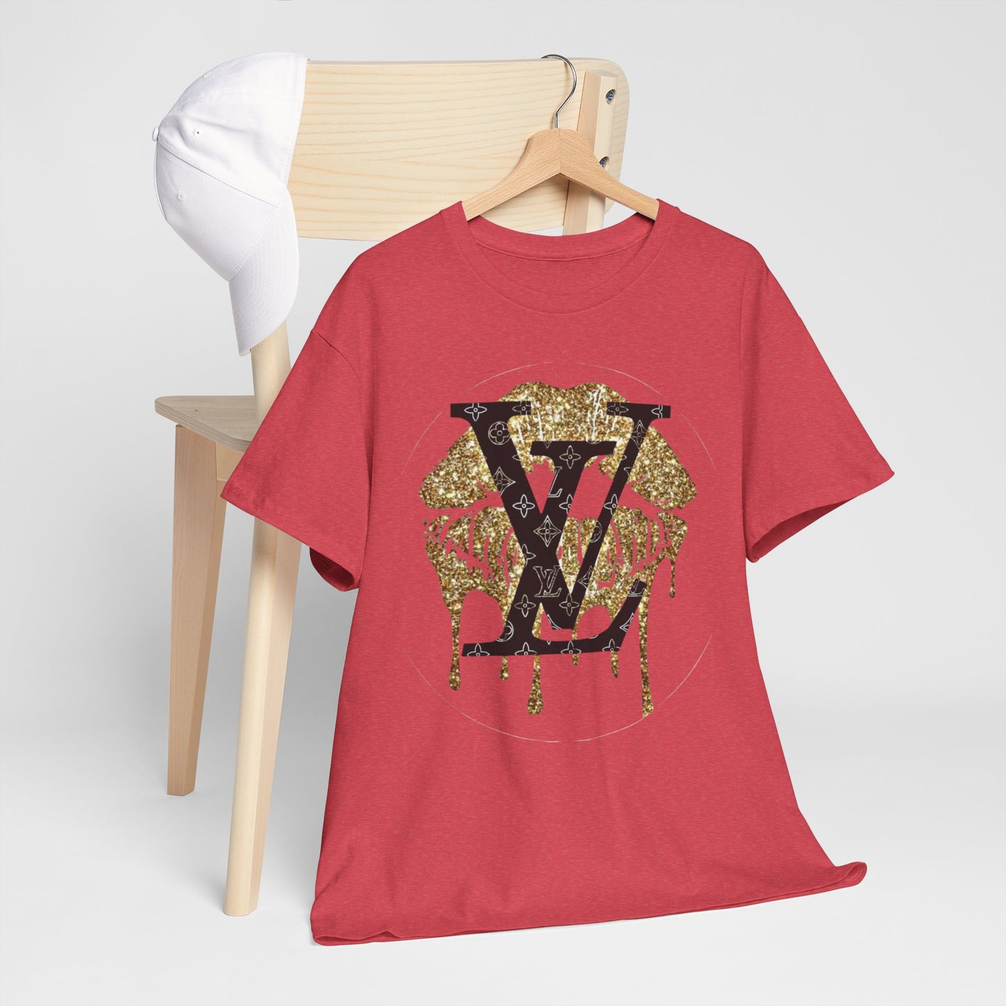 Stylish Statement Tee, Unisex Heavy Cotton T-Shirt, Casual Wear, Fashion Gift, Streetwear Essential, Trendy Graphic Shirt