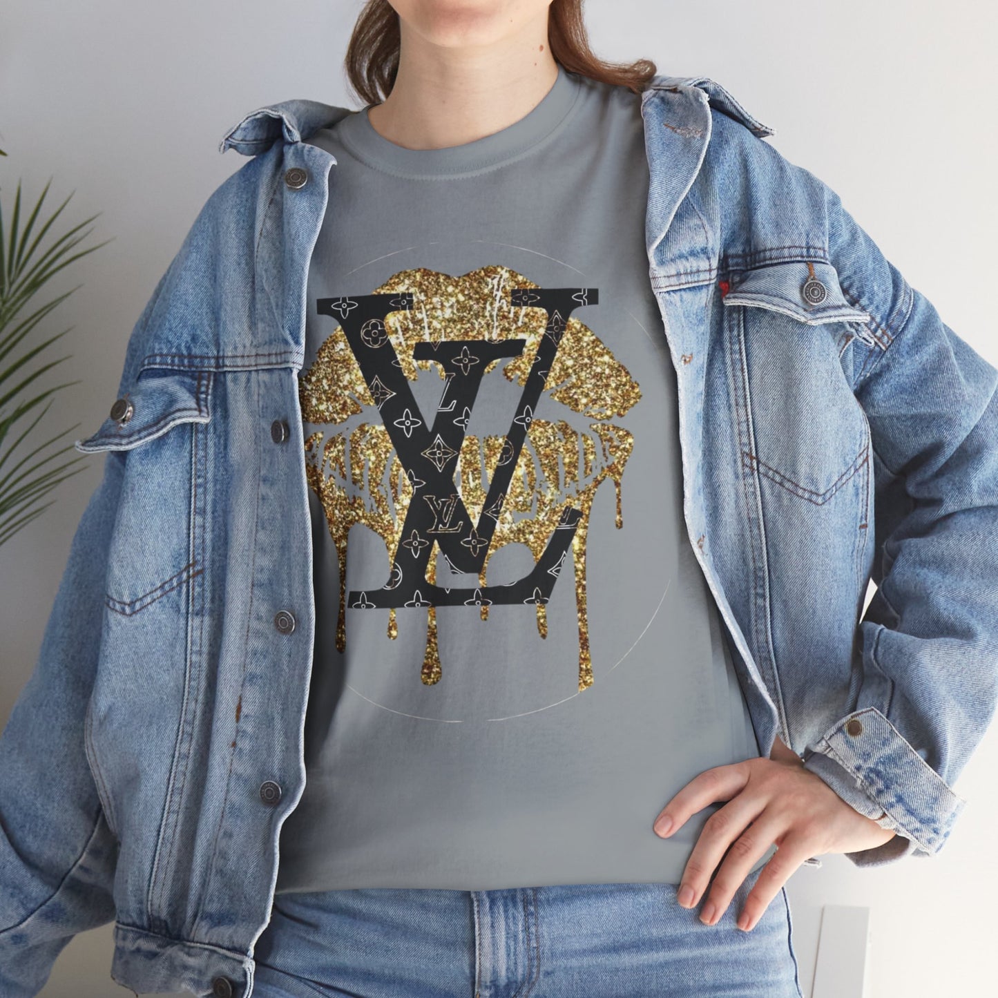 Stylish Statement Tee, Unisex Heavy Cotton T-Shirt, Casual Wear, Fashion Gift, Streetwear Essential, Trendy Graphic Shirt