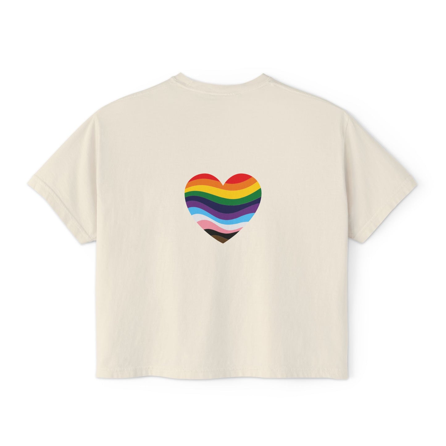 Juneteenth Boxy Tee, Women's Equality T-Shirt, LGBTQ Pride Top, Black History Month Shirt, Freedom and Unity Apparel, Celebratory [...]