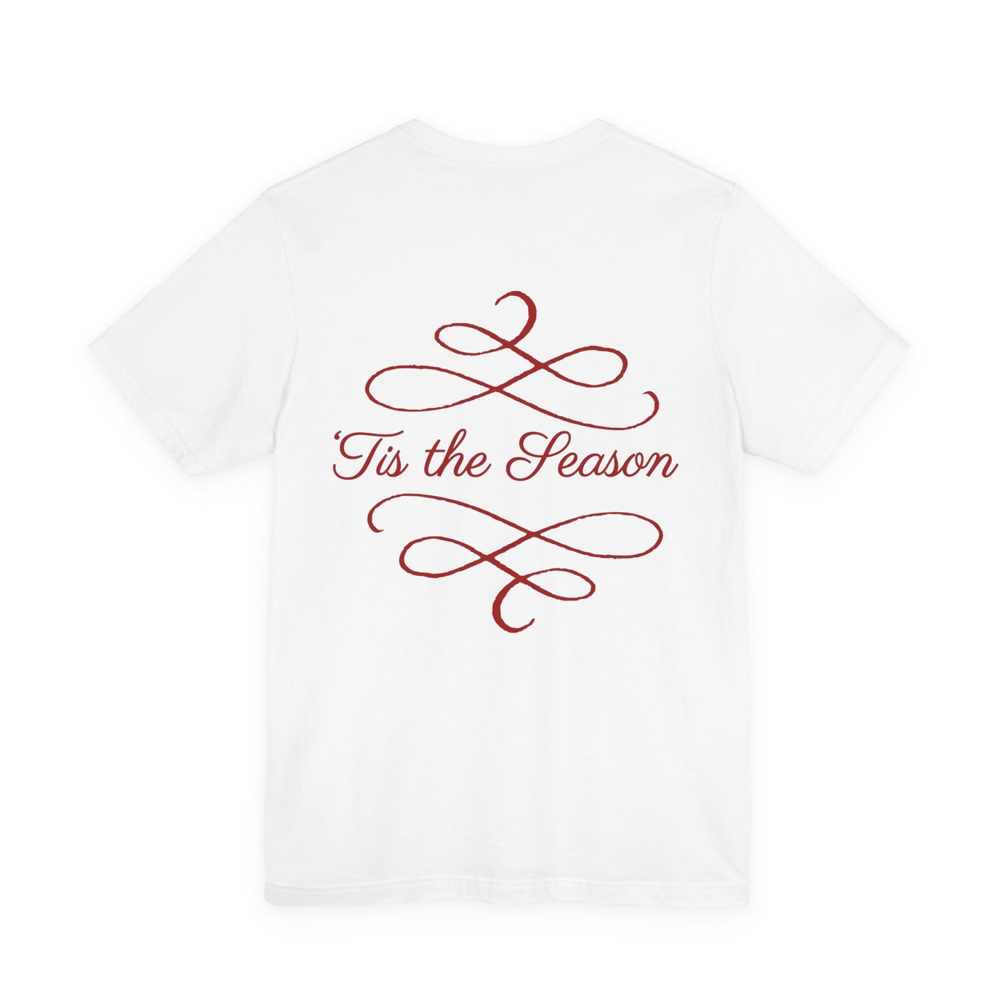 Merry Christmas Unisex Tee, Holiday T-Shirt, Festive Short Sleeve Shirt, Christmas Gift, Seasonal Apparel