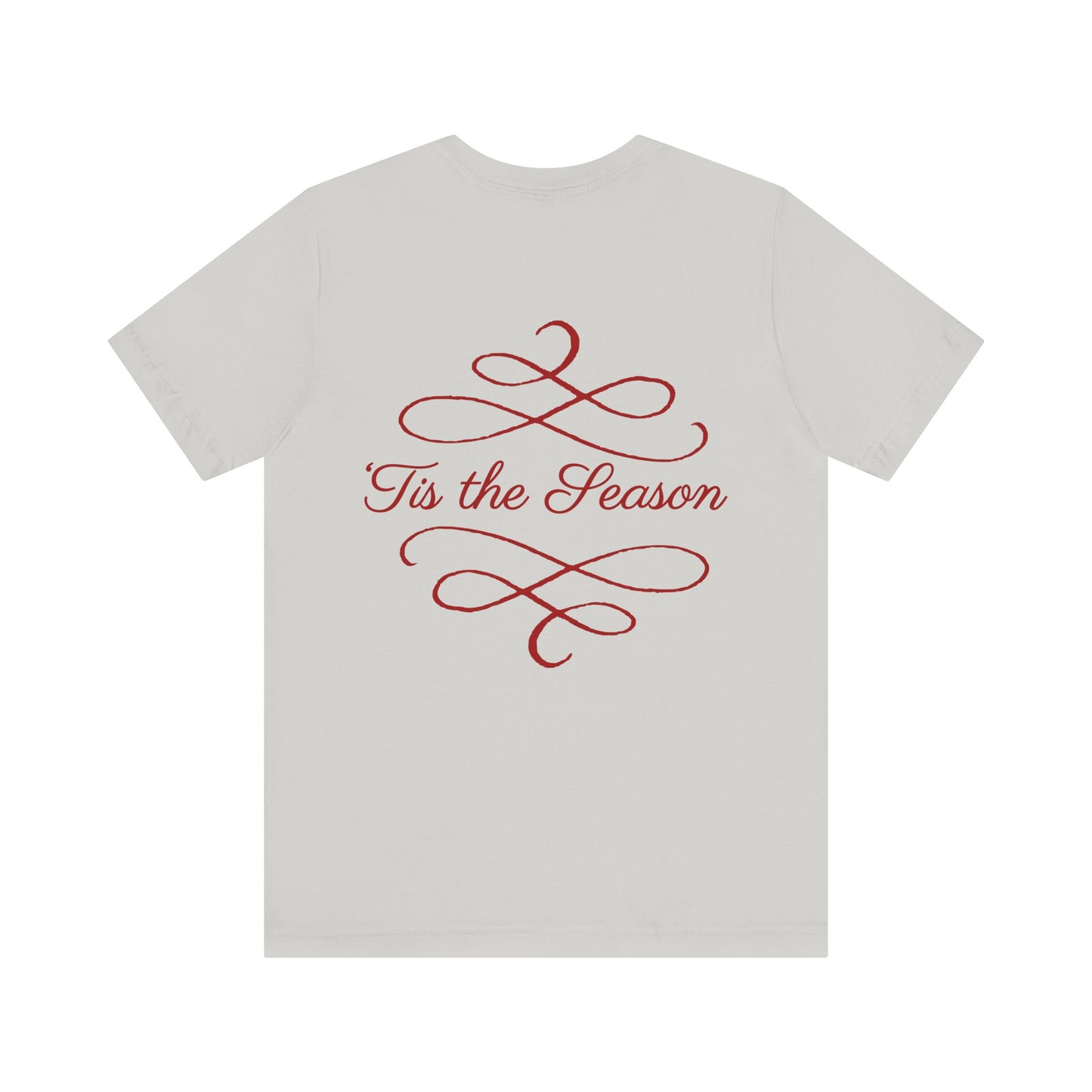 Merry Christmas Unisex Tee, Holiday T-Shirt, Festive Short Sleeve Shirt, Christmas Gift, Seasonal Apparel