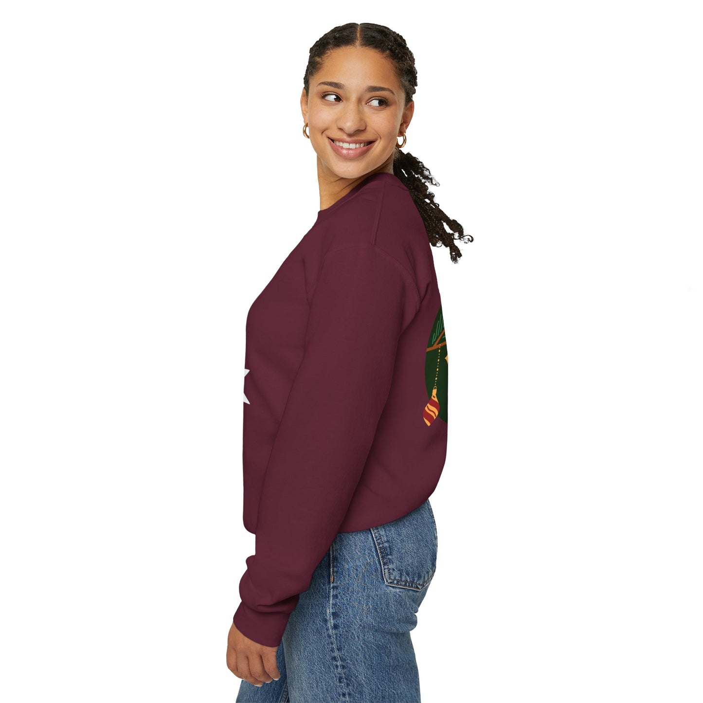 Merry Christmas Unisex Crewneck Sweatshirt, Holiday Sweater, Christmas Gift, Cozy Crewneck, Winter Fashion
