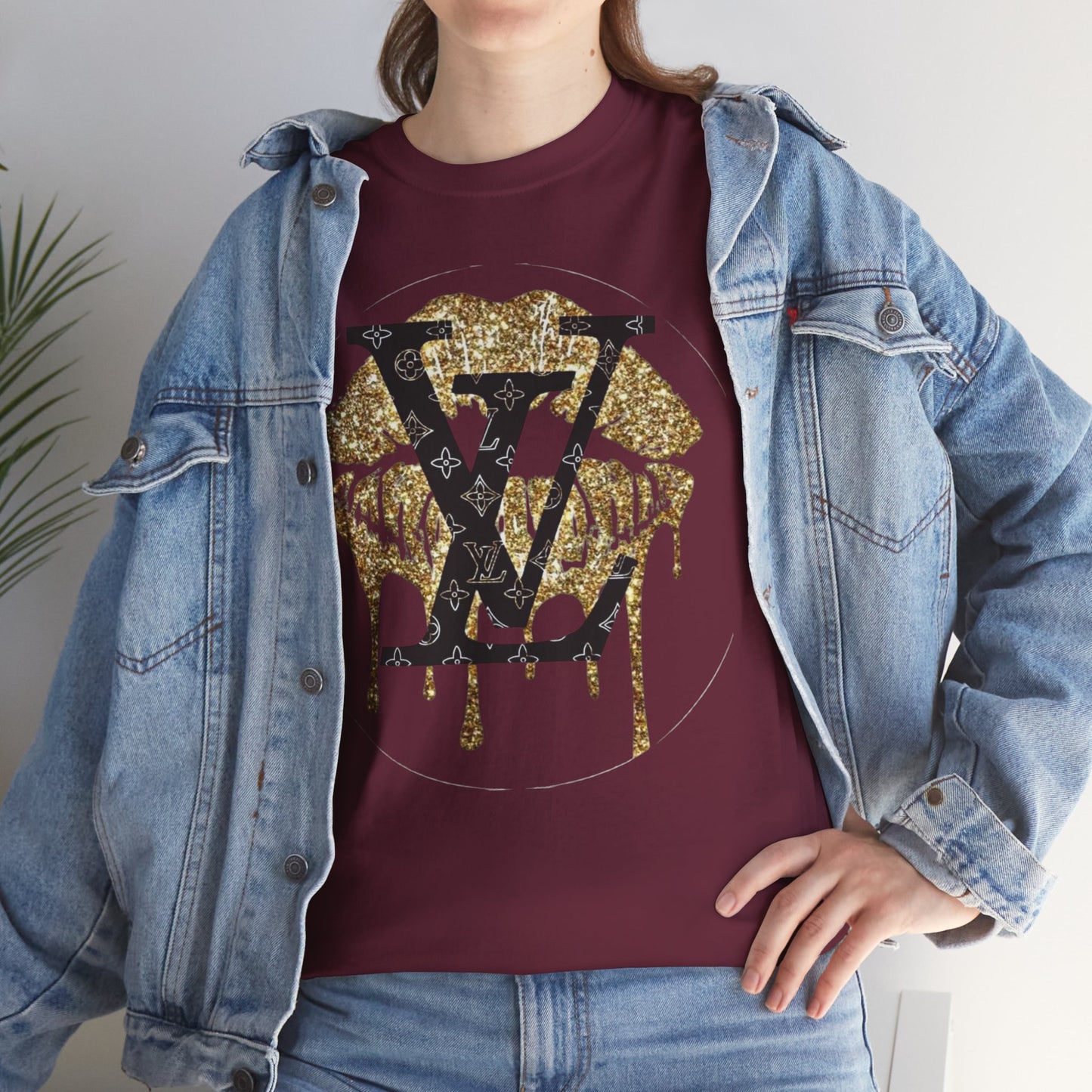 Stylish Statement Tee, Unisex Heavy Cotton T-Shirt, Casual Wear, Fashion Gift, Streetwear Essential, Trendy Graphic Shirt