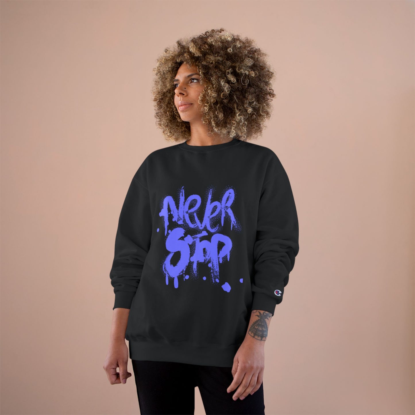 Champion Sweatshirt - Urban Streetwear, Stylish Casual Wear, Gift for Teens, Cool Graphic Top