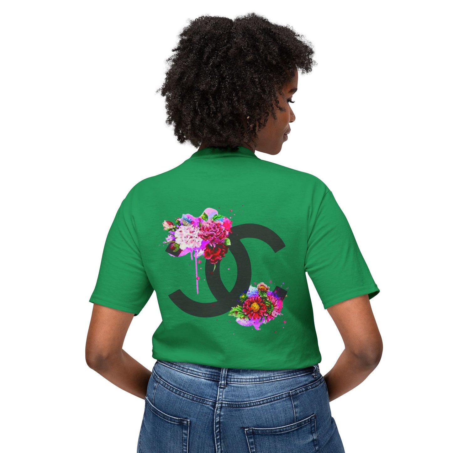 Chic Floral Graphic Tee, Trendy Fashion Top, Gift for Fashion Lovers, Stylish Unisex Cotton T-shirt, Unique Art Apparel, Everyday [...]