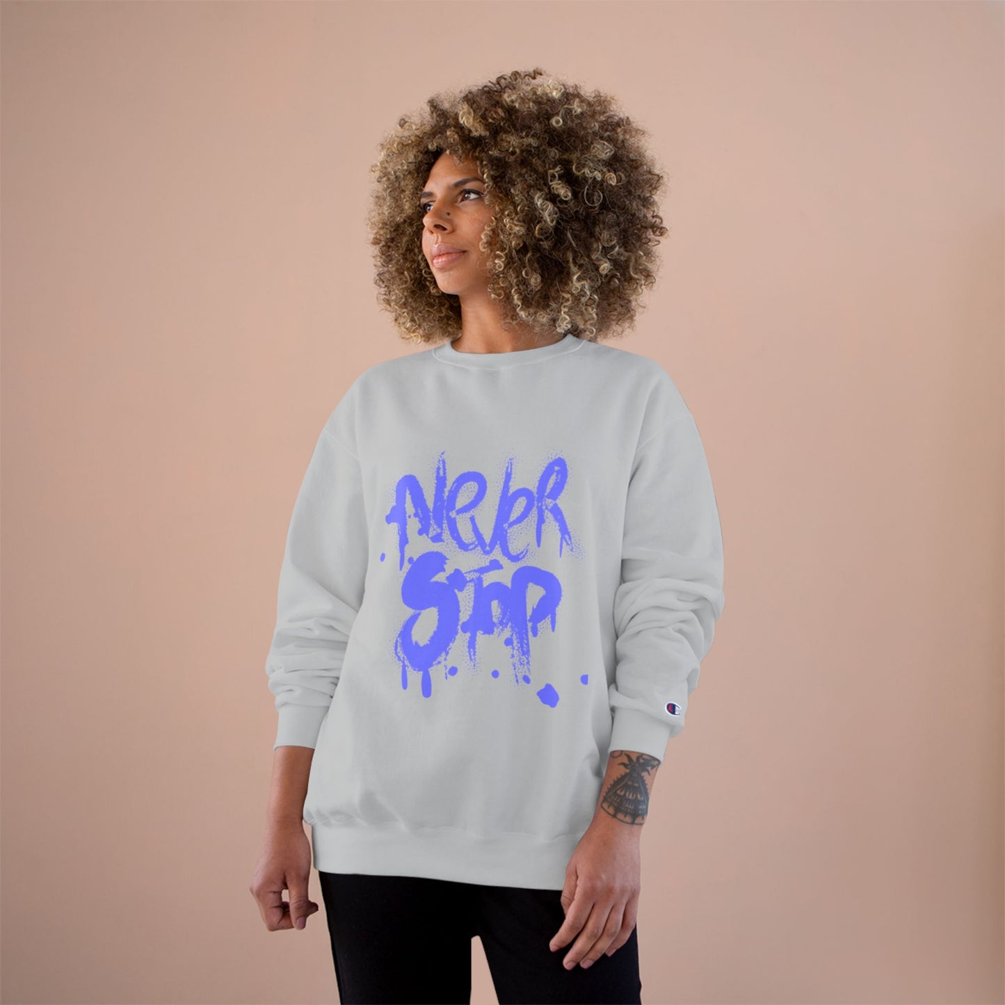 Champion Sweatshirt - Urban Streetwear, Stylish Casual Wear, Gift for Teens, Cool Graphic Top