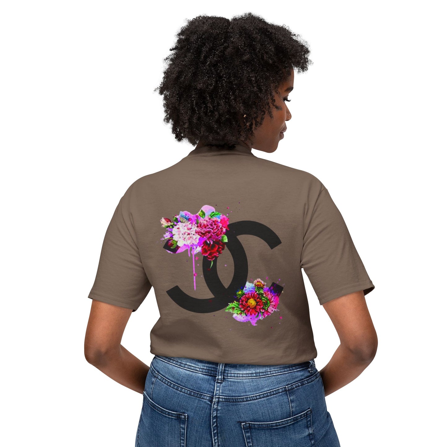 Chic Floral Graphic Tee, Trendy Fashion Top, Gift for Fashion Lovers, Stylish Unisex Cotton T-shirt, Unique Art Apparel, Everyday [...]
