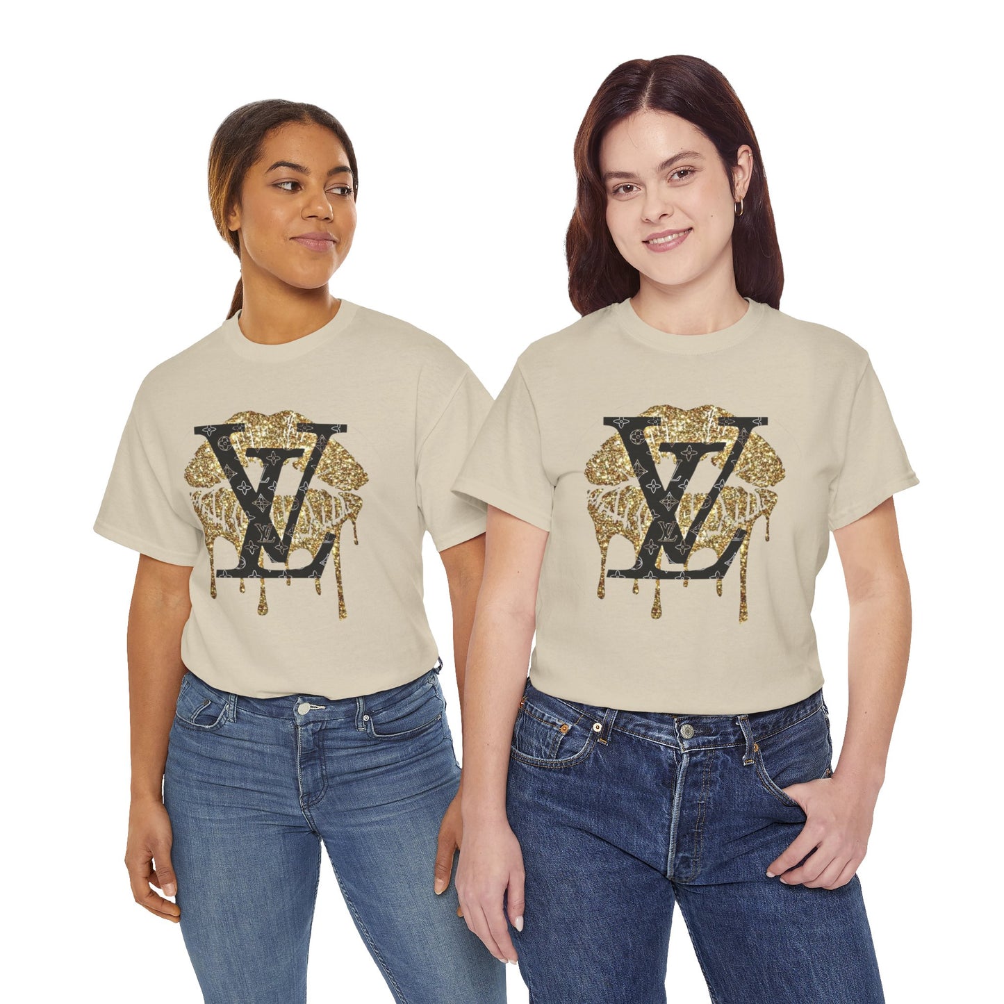 Stylish Statement Tee, Unisex Heavy Cotton T-Shirt, Casual Wear, Fashion Gift, Streetwear Essential, Trendy Graphic Shirt