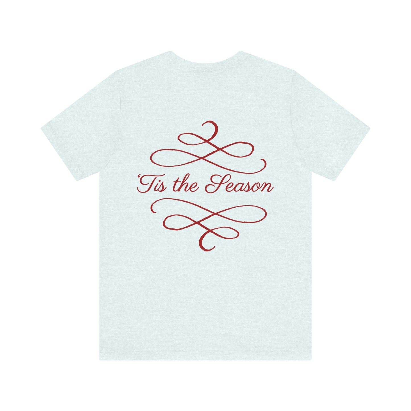 Merry Christmas Unisex Tee, Holiday T-Shirt, Festive Short Sleeve Shirt, Christmas Gift, Seasonal Apparel