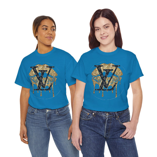 Stylish Statement Tee, Unisex Heavy Cotton T-Shirt, Casual Wear, Fashion Gift, Streetwear Essential, Trendy Graphic Shirt