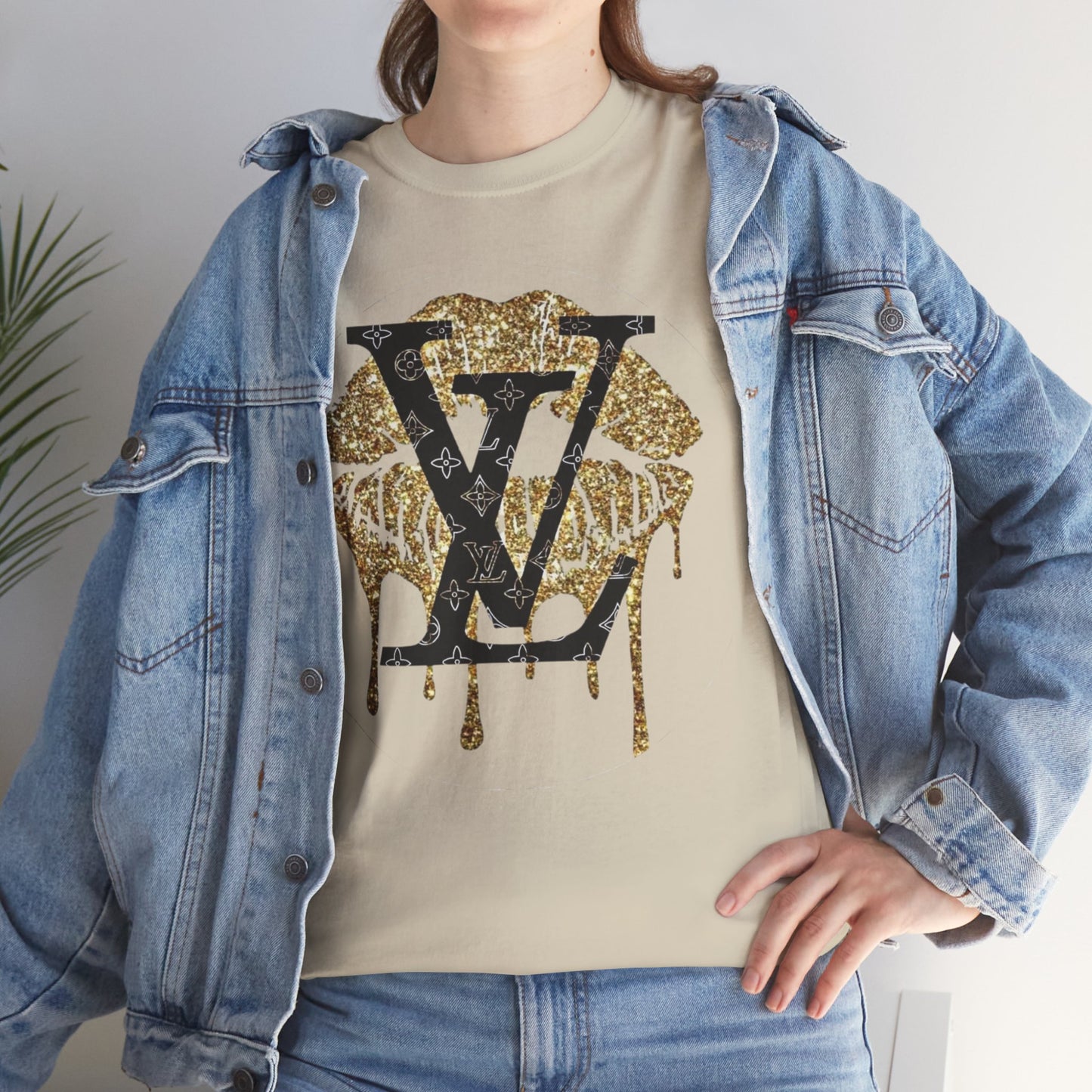 Stylish Statement Tee, Unisex Heavy Cotton T-Shirt, Casual Wear, Fashion Gift, Streetwear Essential, Trendy Graphic Shirt