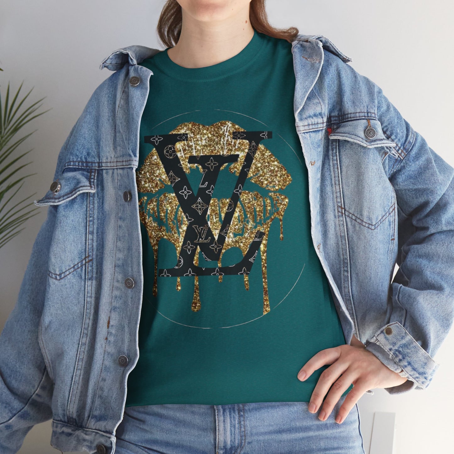 Stylish Statement Tee, Unisex Heavy Cotton T-Shirt, Casual Wear, Fashion Gift, Streetwear Essential, Trendy Graphic Shirt