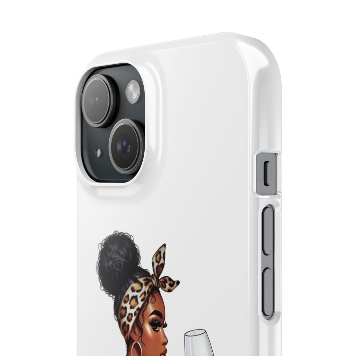 Stylish Slim Phone Case – Make Yourself a Priority, Chic Phone Cover, Gift for Her, Trendy Tech Accessory, Motivational Case