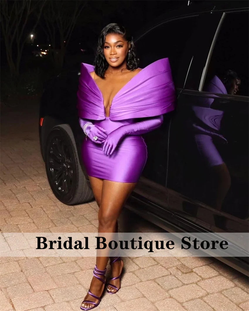 Stunning New Red 2024 Prom Gown With Two Gloves Off Shoulder Birthday Party Cocktail Dresses Robe De Bal Custom-Made Customized