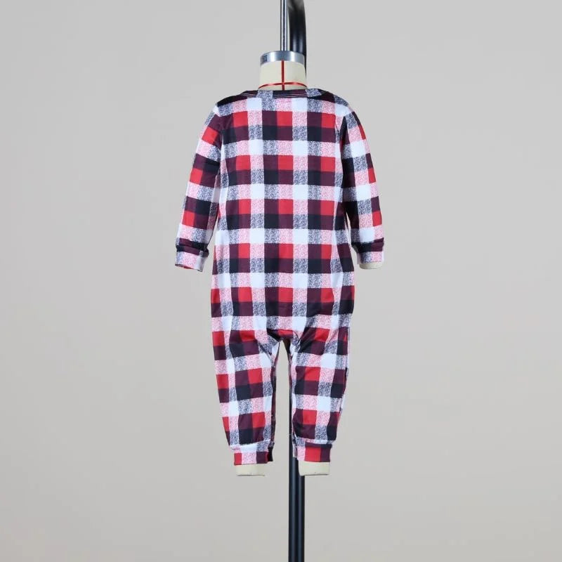 Christmas Family Matching Pajamas Sets Parent-Child Mother Daughter Cotton Suit Father Son Cartoon Top Trousers Outfits