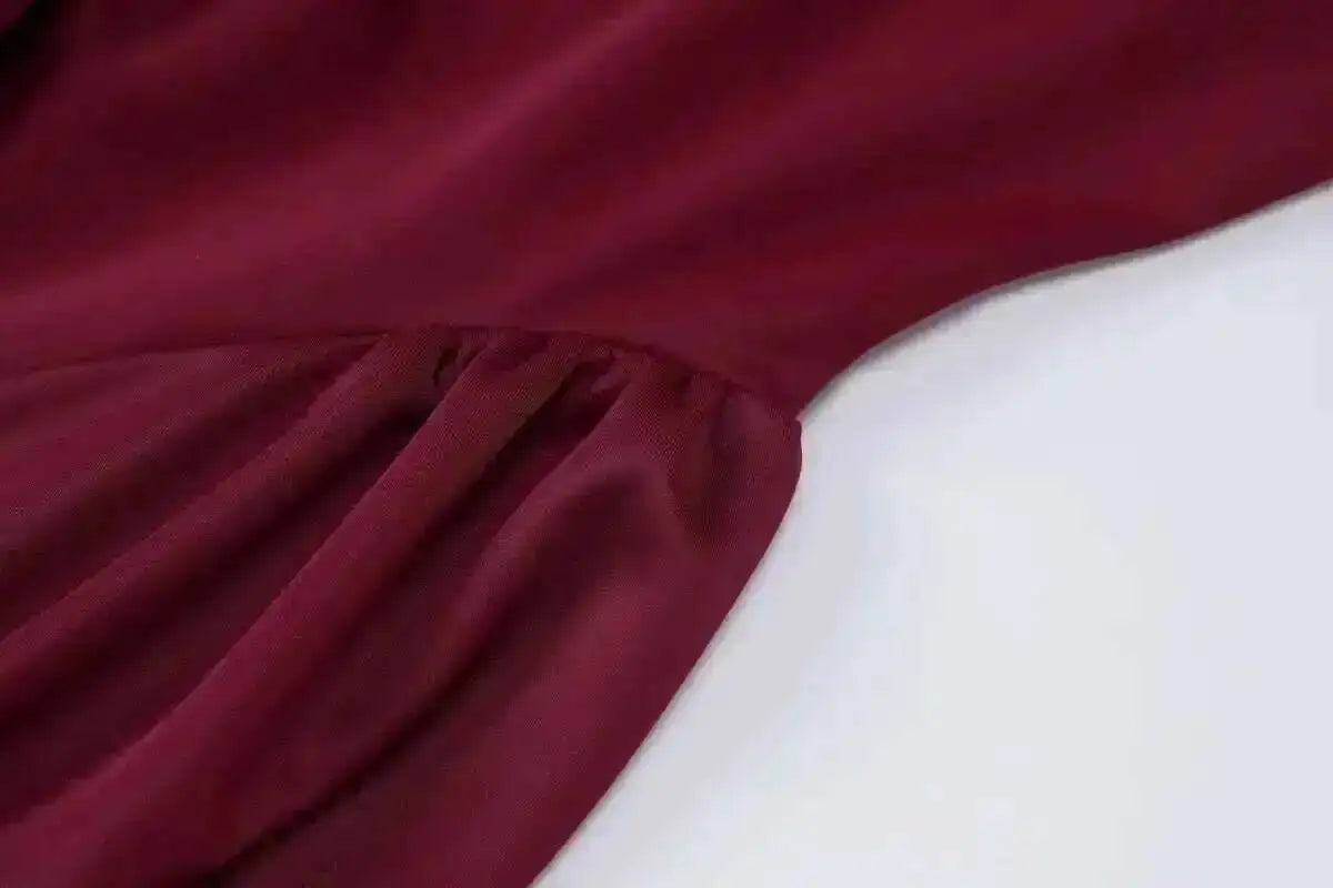 Townlike Waist Wrap A-line Pleated Dress Women Halter Mini 2024 Summer Dress V Neck Backless Nightclub Sexy Party Dresses