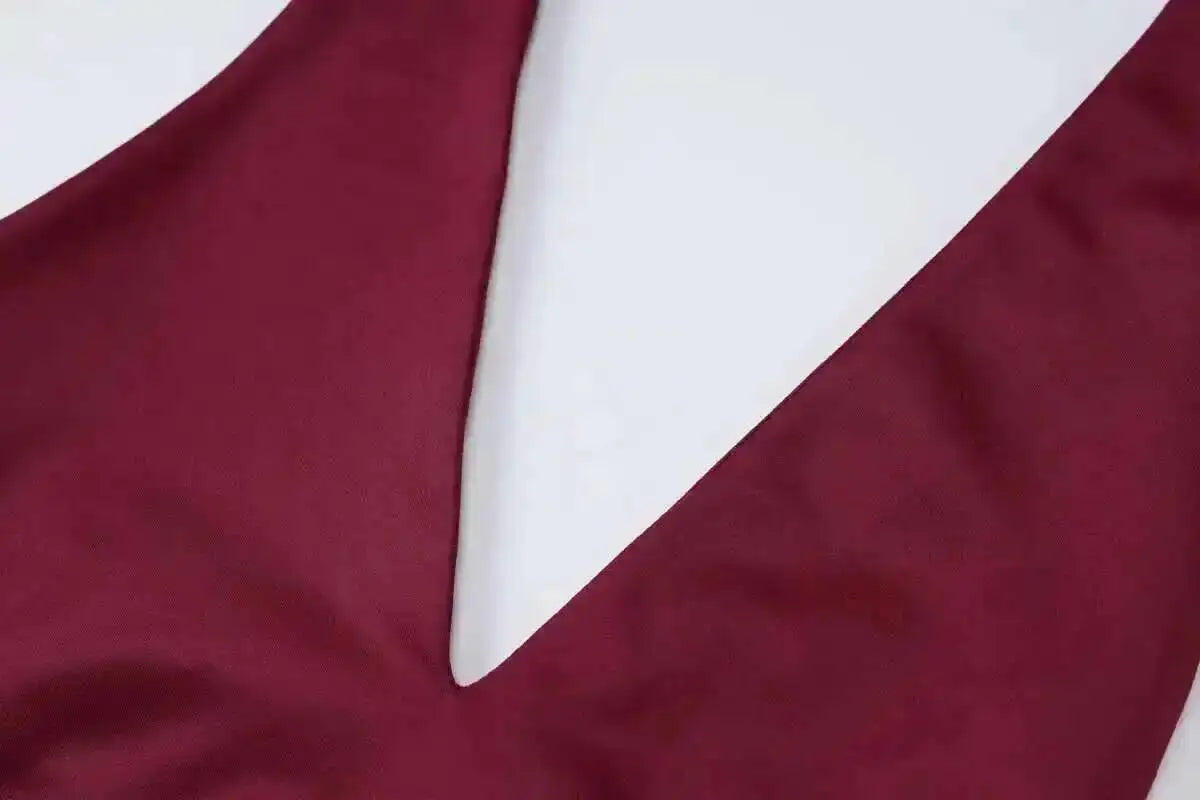 Townlike Waist Wrap A-line Pleated Dress Women Halter Mini 2024 Summer Dress V Neck Backless Nightclub Sexy Party Dresses