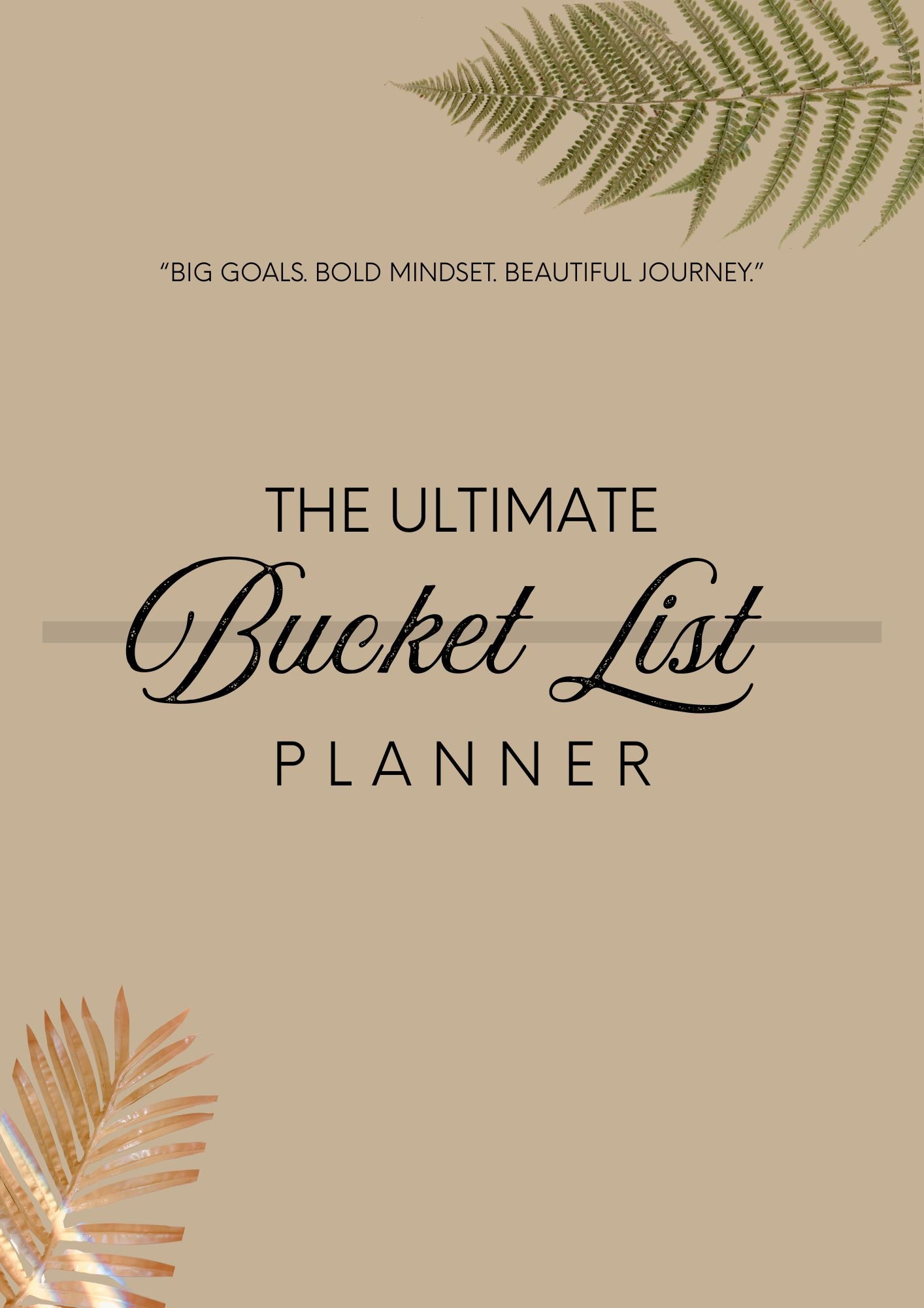 🌍 The Ultimate Bucket List – Design Your Dream Life
